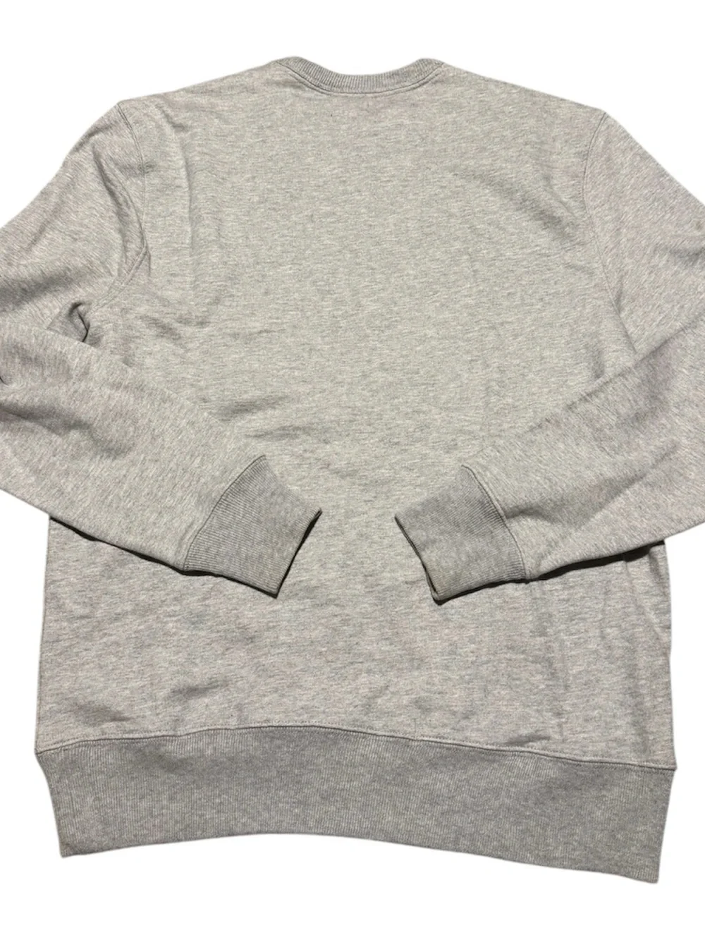 J. Crew Gray Crewneck Men Sweatshirt Oar American Flag Size Small Cotton